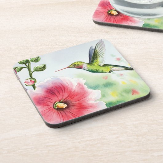 Dessous-de-verre Oiseau de ronflement (Côté gauche)