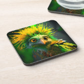 Dessous-de-verre Oiseau drôle (Côté gauche)