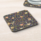 Dessous-de-verre Oiseau et grenade de William Morris (Côté gauche)