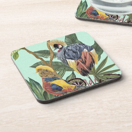 Dessous-de-verre Oiseaux au Paradis - Grands Oiseaux (Côté gauche)