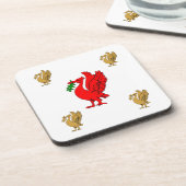 Dessous-de-verre Oiseaux de foie (Côté gauche)