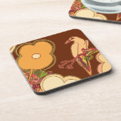 Dessous-de-verre Oiseaux lunaires (Côté gauche)