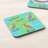 Dessous-de-verre Oiseaux tropicaux (Côté gauche)