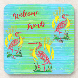 Dessous-de-verre Oiseaux tropicaux