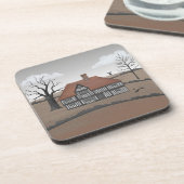 Dessous-de-verre Old Crow Manor (Côté gauche)