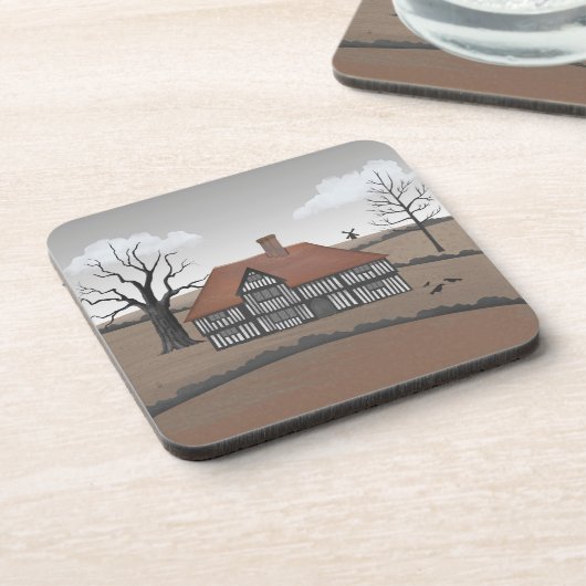 Dessous-de-verre Old Crow Manor (Côté gauche)