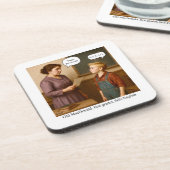 Dessous-de-verre Old MacDonald, first grader, fails English. (Côté gauche)