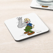 Dessous-de-verre Old Man Waving Beard Coasters - Set of 6 (Côté gauche)