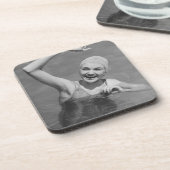 Dessous-de-verre Ondulation de femme (Côté gauche)