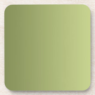 Dessous-de-verre ONLY COLOR gradients - olive green