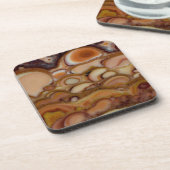 Dessous-de-verre Onyx à taches brunes (Côté gauche)