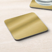 Dessous-de-verre Or brossé élégant (Côté gauche)