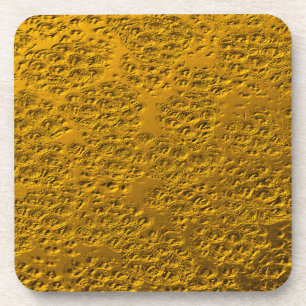 Dessous-de-verre Or endommagé