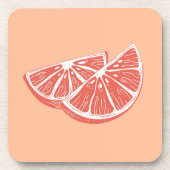 Dessous-de-verre Orange (Devant)