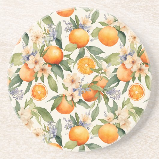 Dessous de verre Orange Blossom (Devant)