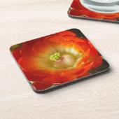 Dessous-de-verre Orange-Cactus (Côté gauche)