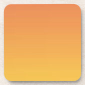 Dessous-de-verre Orange Soleil (Devant)
