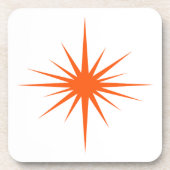 Dessous-de-verre Orange Starburst (Devant)