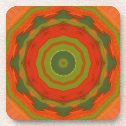 Dessous-de-verre Orange Twirl (Devant)