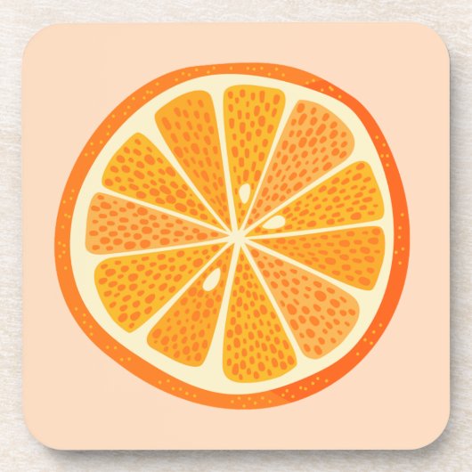 Dessous-de-verre Oranges d'agrumes (Devant)