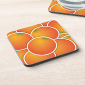 Dessous-de-verre Oranges funky (Côté gauche)
