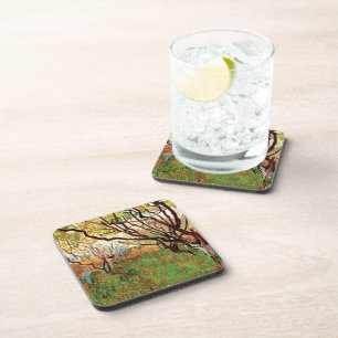 Dessous-de-verre Orchard à Blossom, Vincent van Gogh