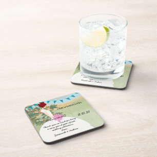 Dessous-de-verre Orchard Buntings Red Hair Bridesmaid Dessous de ve