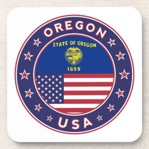 Dessous-de-verre Oregon, Oregon autocollant, étui téléphonique, sac