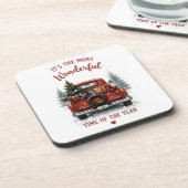 Dessous-de-verre oreiller à thème de Noël (Côté gauche)