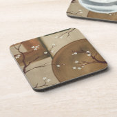 Dessous de verre orientaux de fleur (Côté gauche)