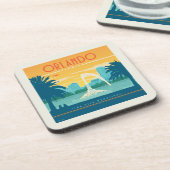 Dessous-de-verre Orlando Floride (Côté gauche)