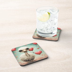 Dessous-de-verre Ostrich Love 3