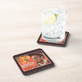 Dessous-de-verre Otello Orange Étiquette (Côté Droit)