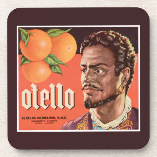 Dessous-de-verre Otello Orange Étiquette