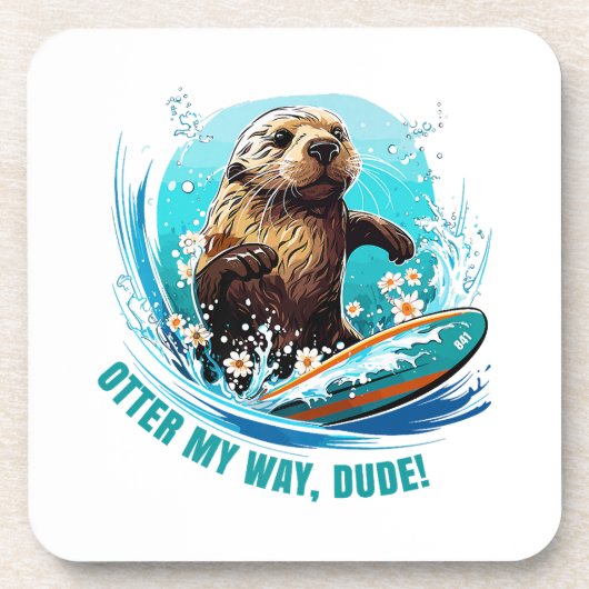 Dessous-de-verre Otter 841 Surf Otter Elle Vole Surfboards Otte (Devant)