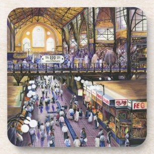 Dessous-de-verre Où est le garde-eau pour femmes ? Budapest