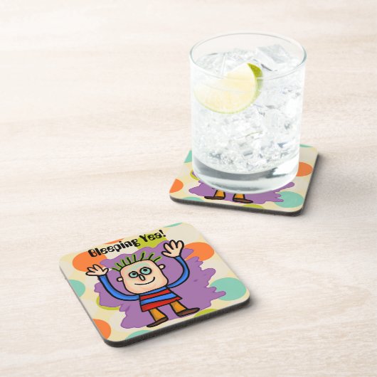 Dessous-de-verre Oui ! (Côté Droit)