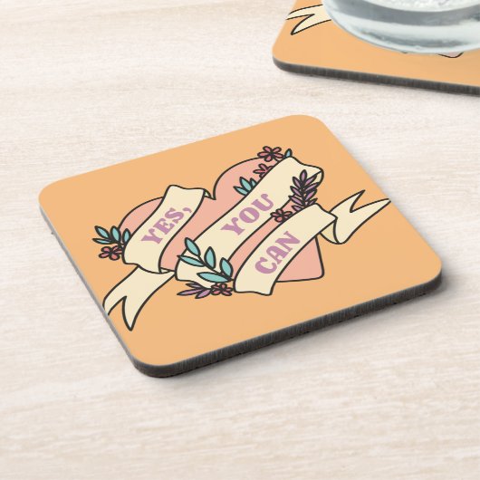 Dessous-de-verre Oui, vous pouvez (Côté gauche)