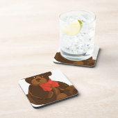 DESSOUS-DE-VERRE OURS DE NOUNOURS ADORABLE MIGNON (Côté Droit)