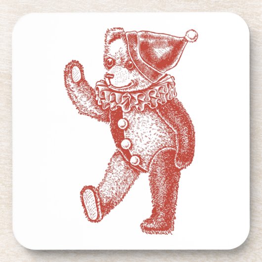 Dessous-de-verre Ours de vacances (Devant)