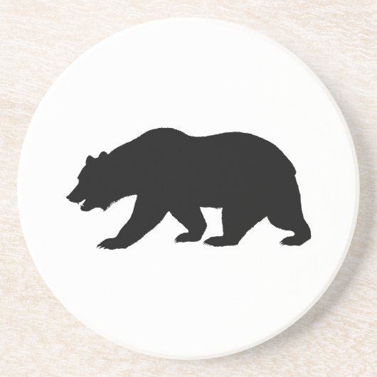 Dessous de verre Ours Grizzli (Devant)