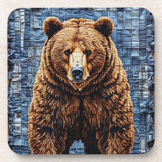 Dessous-de-verre Ours grizzly (Devant)