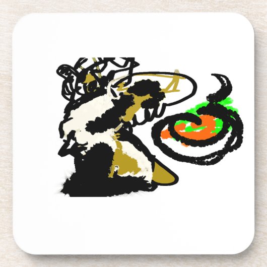 Dessous-de-verre Owl Autumn joy (Devant)