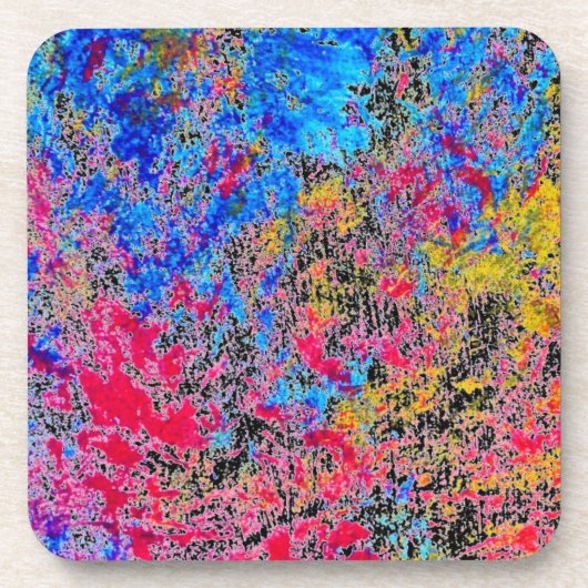 Dessous-de-verre Paint Beverage Coaster (Devant)