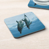 Dessous-de-verre Paire de dauphins (Côté gauche)
