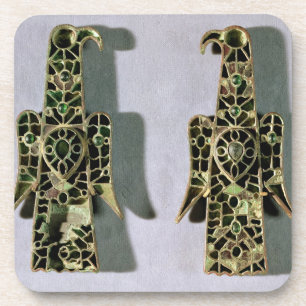 Dessous-de-verre Paires de broches Eagle-Former (métal et émail)