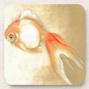 Dessous-de-verre Paisible poisson rouge japonais