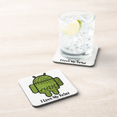 Dessous-de-verre Paisley Doodle Character pour le robot Android™ (Côté Droit)