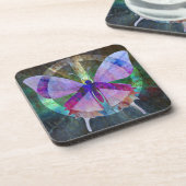 Dessous-de-verre Paix-Plein papillon (Côté gauche)