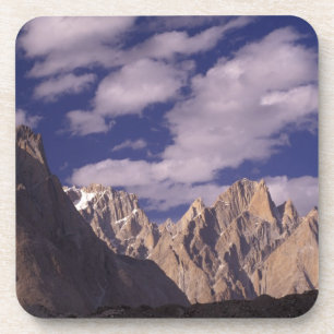 Dessous-de-verre Pakistan, chaîne Baltoro Muztagh, Grande Cathédral